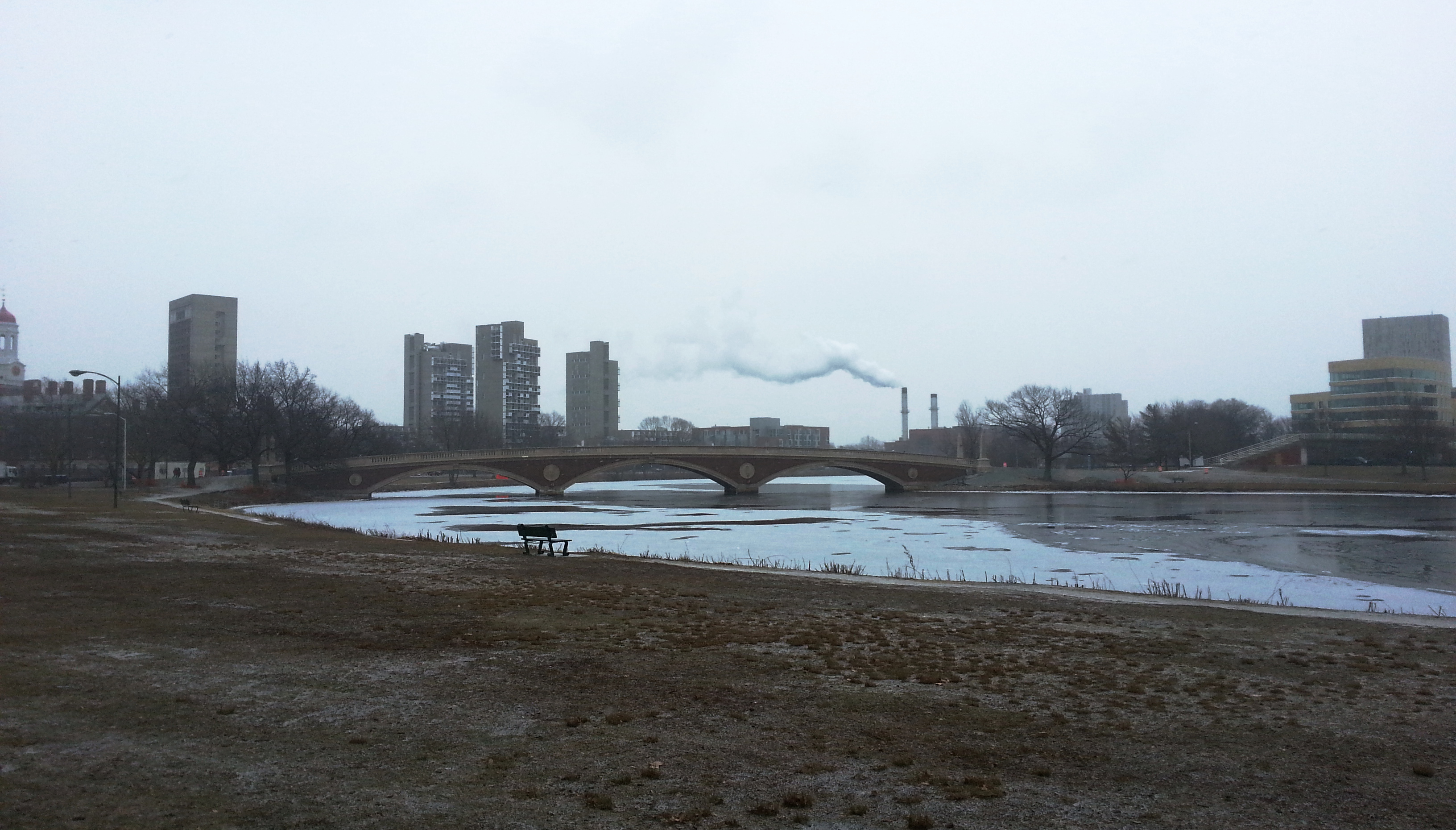 Charles River, Cambridge, looking East